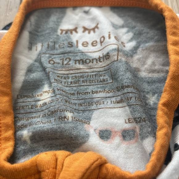 Little Sleepies Halloween Zippy - 6-12 Months - Picture 2 of 2